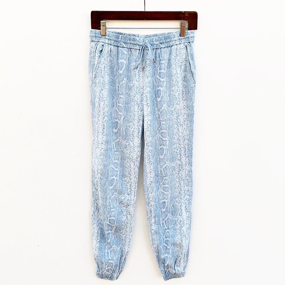 Level 99 Jackie Joggers Snake Python Print Pants - image 1